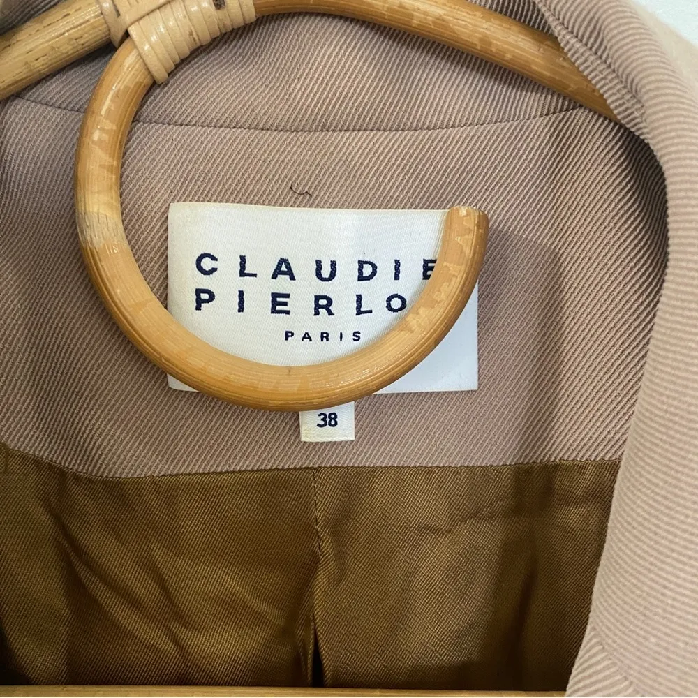 Claudie Pierlot blazer in tan - Image 9