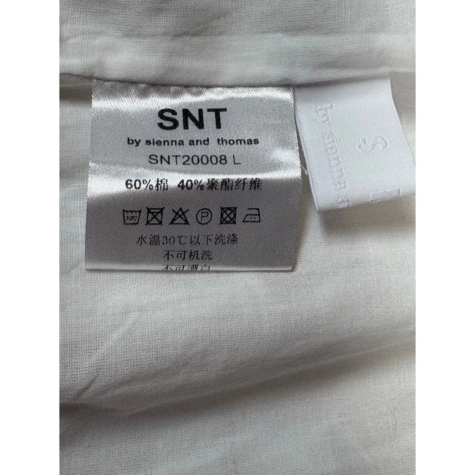 SNT White Floral Puff Sleeve Corset Top Romantic Cottagecore Sweetheart Crop Size XS - Image 8