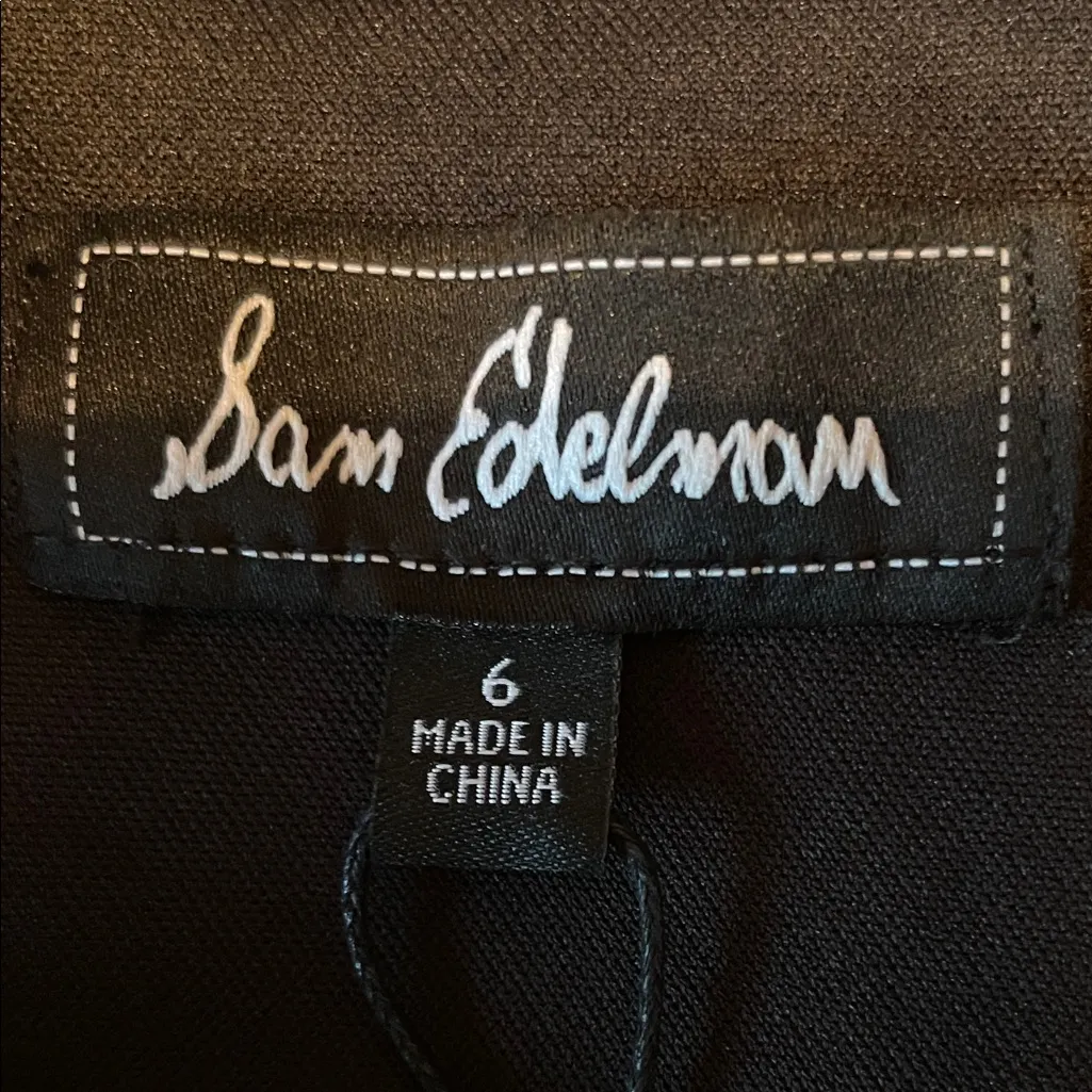 Sam Edelman One-Shoulder Black Dress - Image 6