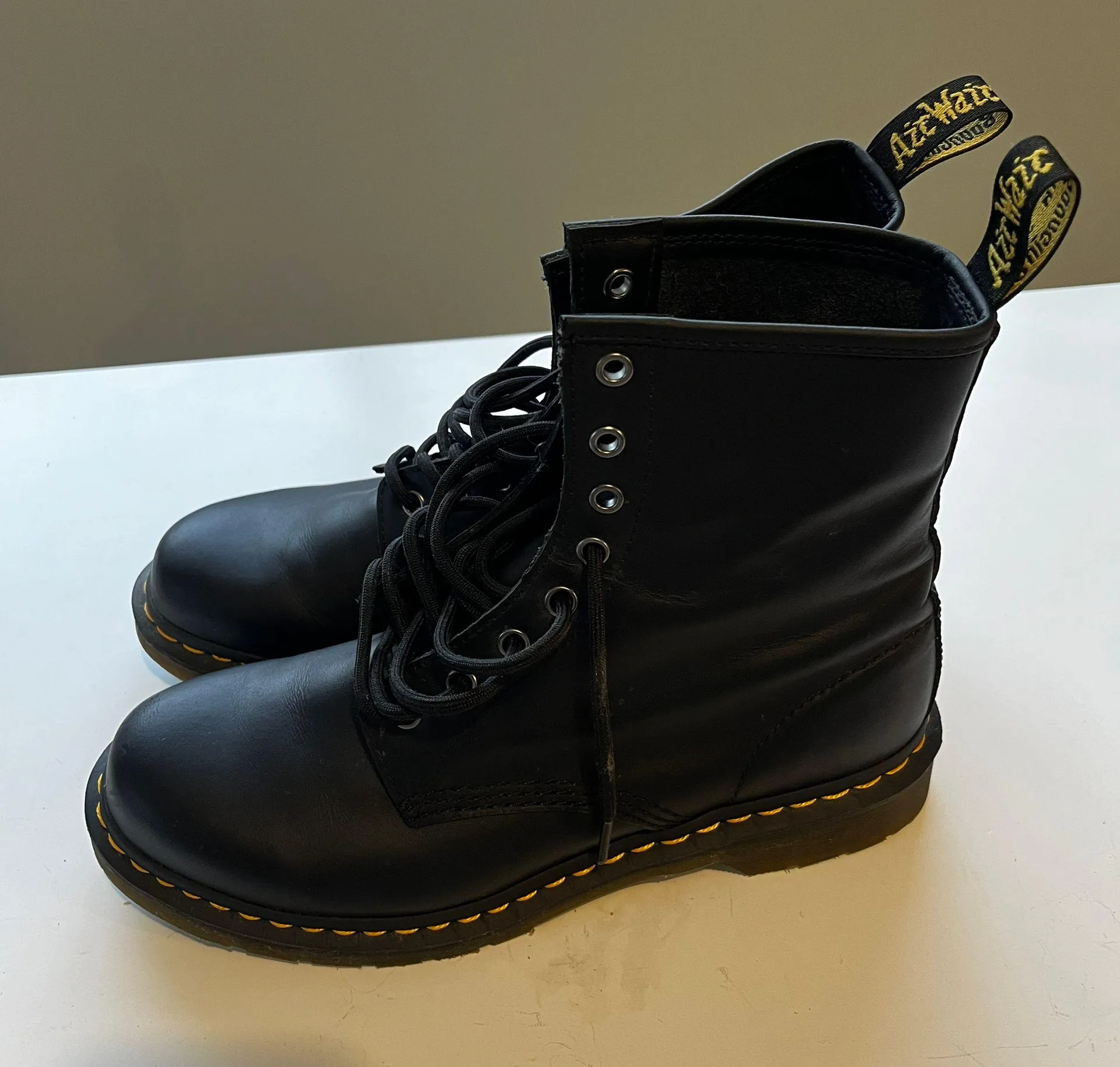 Dr. Martens Black Doc Marten Boots - Image 4
