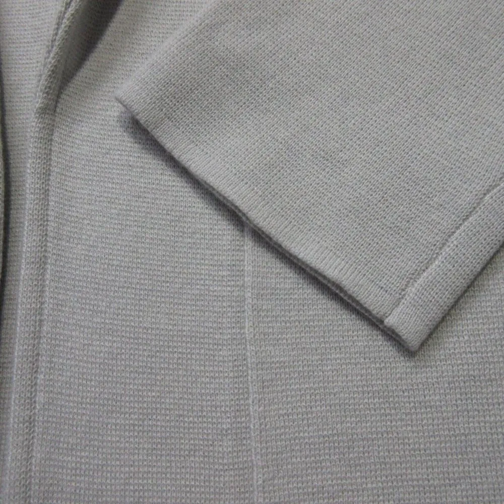 NWT J.Crew Sophie in Silver Stone Open-Front Sweater Blazer Cardigan XS $158 - Image 2