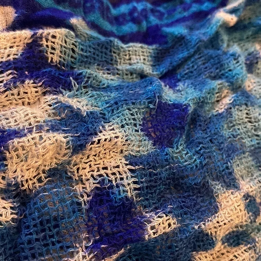 Catherines Scarf Blue Combo - Image 4