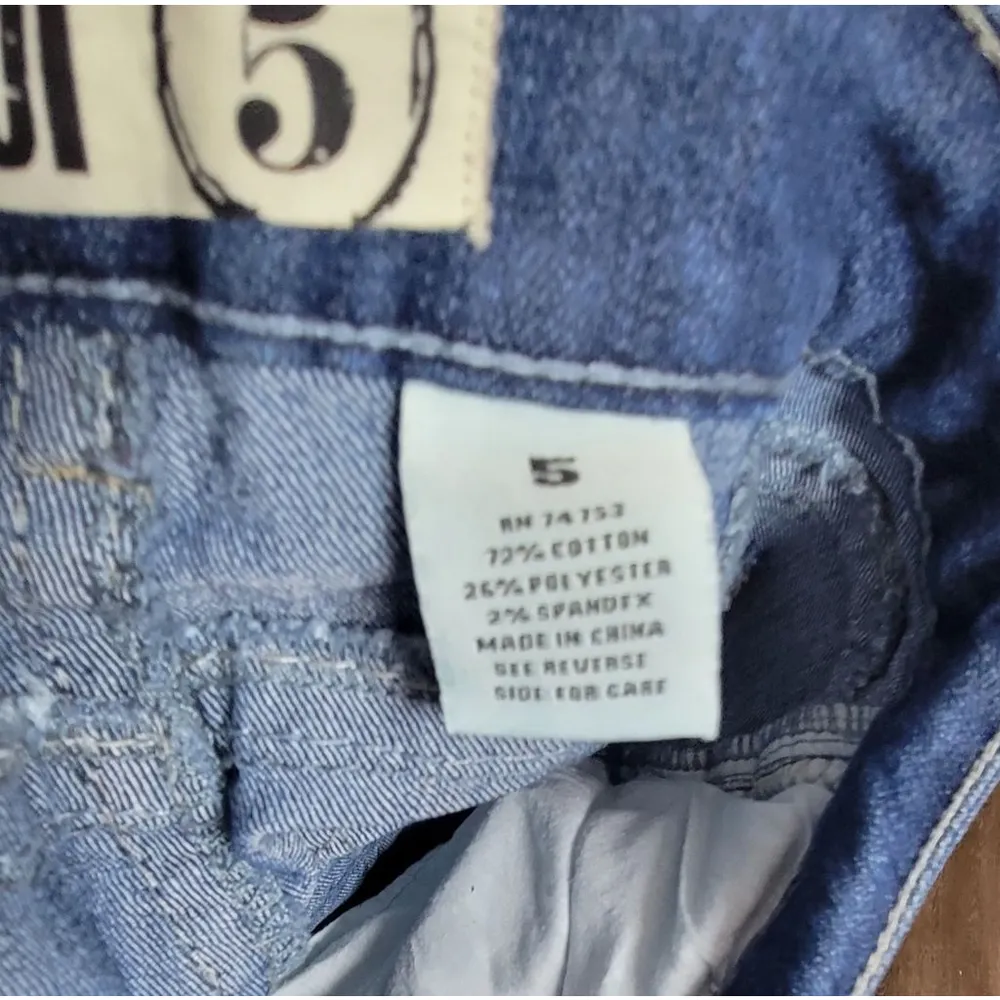 Zana Di Blue Denim Boot Cut Jeans Size 5 - Image 7