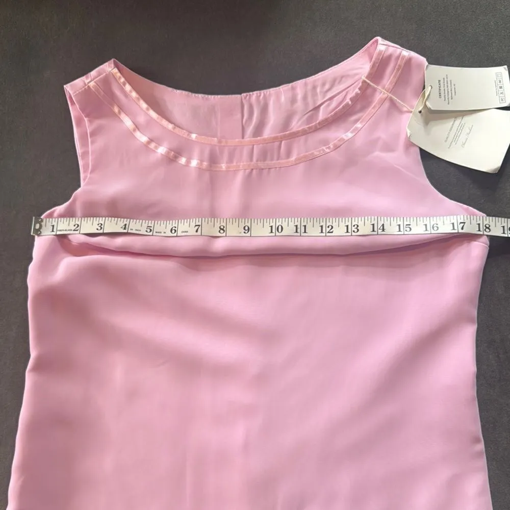 Women’s Pink Chiffon 3 Piece Formal Mother of the Bride Pants Suit Size 8 NEW - Image 10