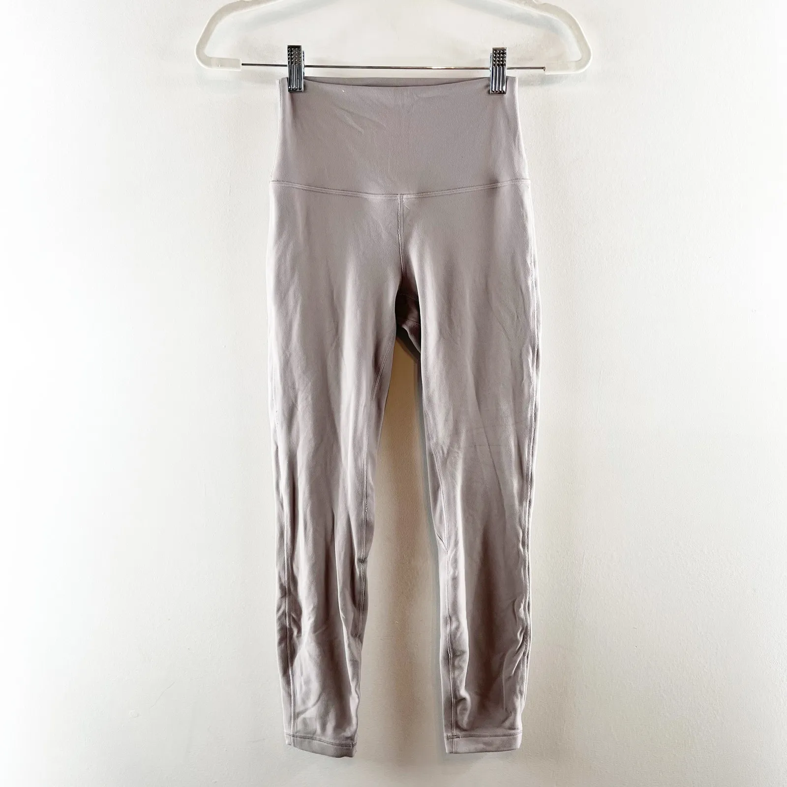 Lululemon  Align Pull On High Waisted Leggings Pant II 25" Dark Chrome Gray 4 - Image 4