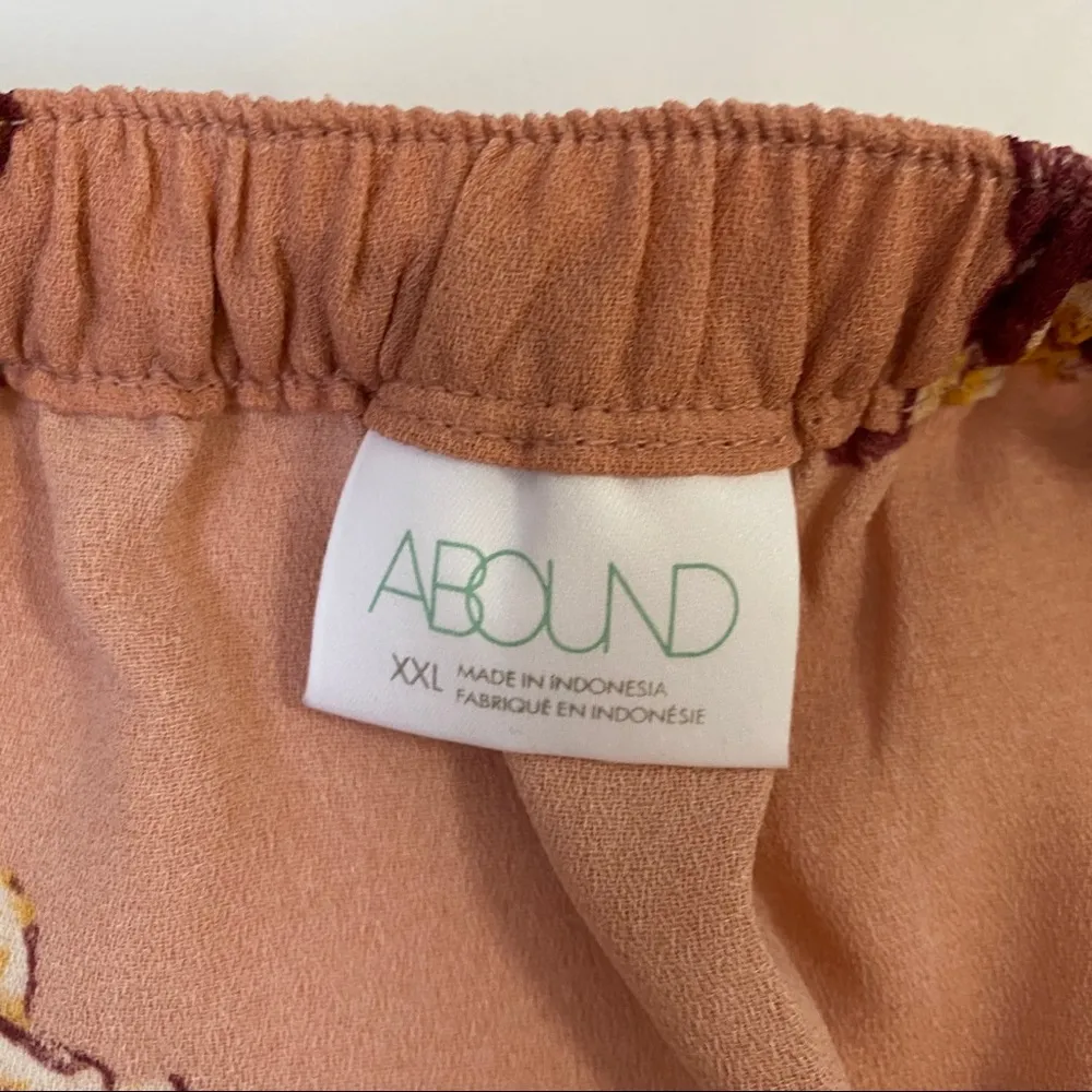 Abound Print Faux Wrap Midi Skirt XXL NWOT - Image 9