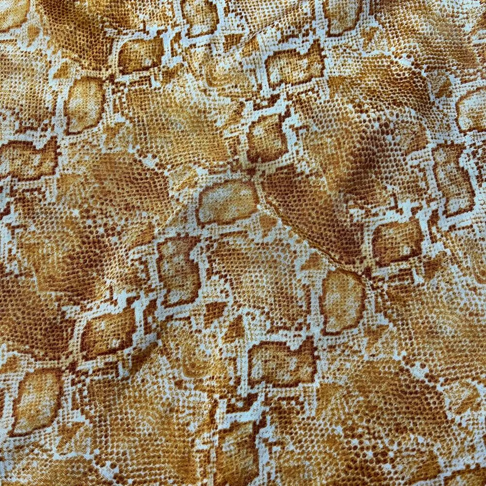 Billabong x Sincerely Jules Short And Free Snake Print Mini Skirt Size 28 NEW - Image 6