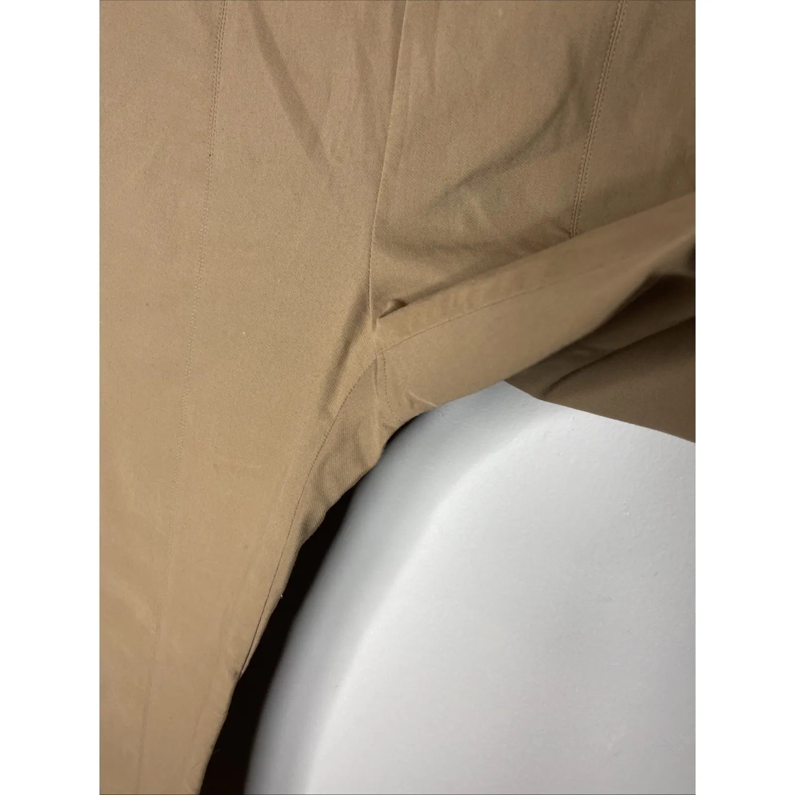 MM Lafleur The Foster Cigarette Pant Powerstretch in Saddle Kakhi Sz 10 Tan - Image 5