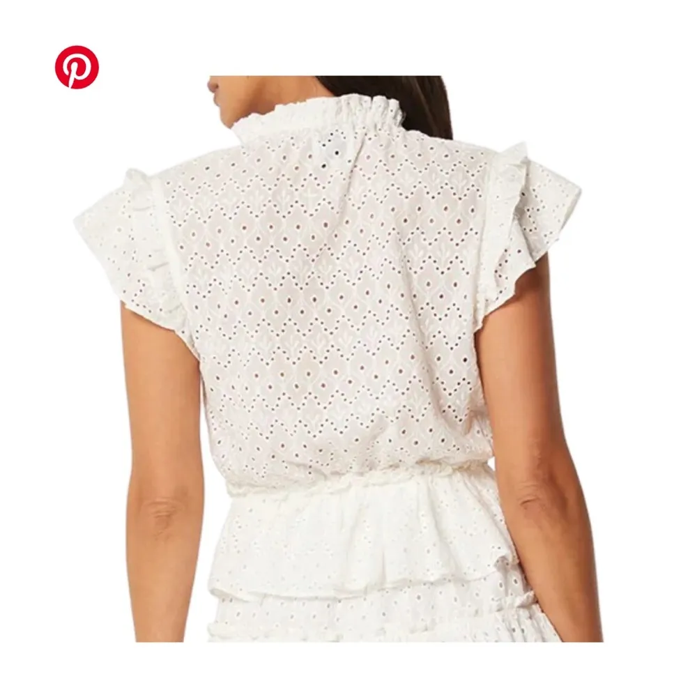 MISA Los Angeles  White Mini Dress - Image 4