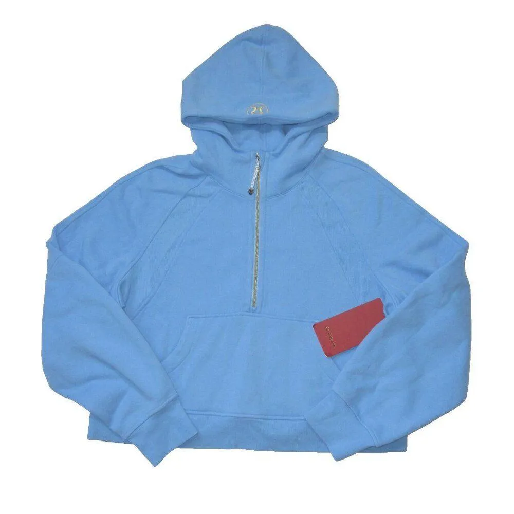 NWT Lululemon Scuba Oversized Half Zip *New Year in Aero Blue Hoodie M/L Size undefined - Image 2
