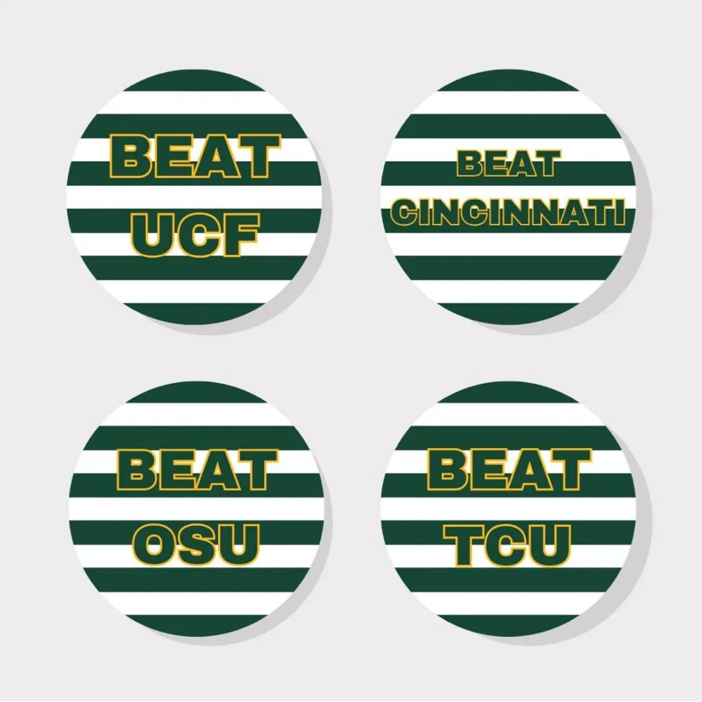 Green and White Striped Set - Image 3