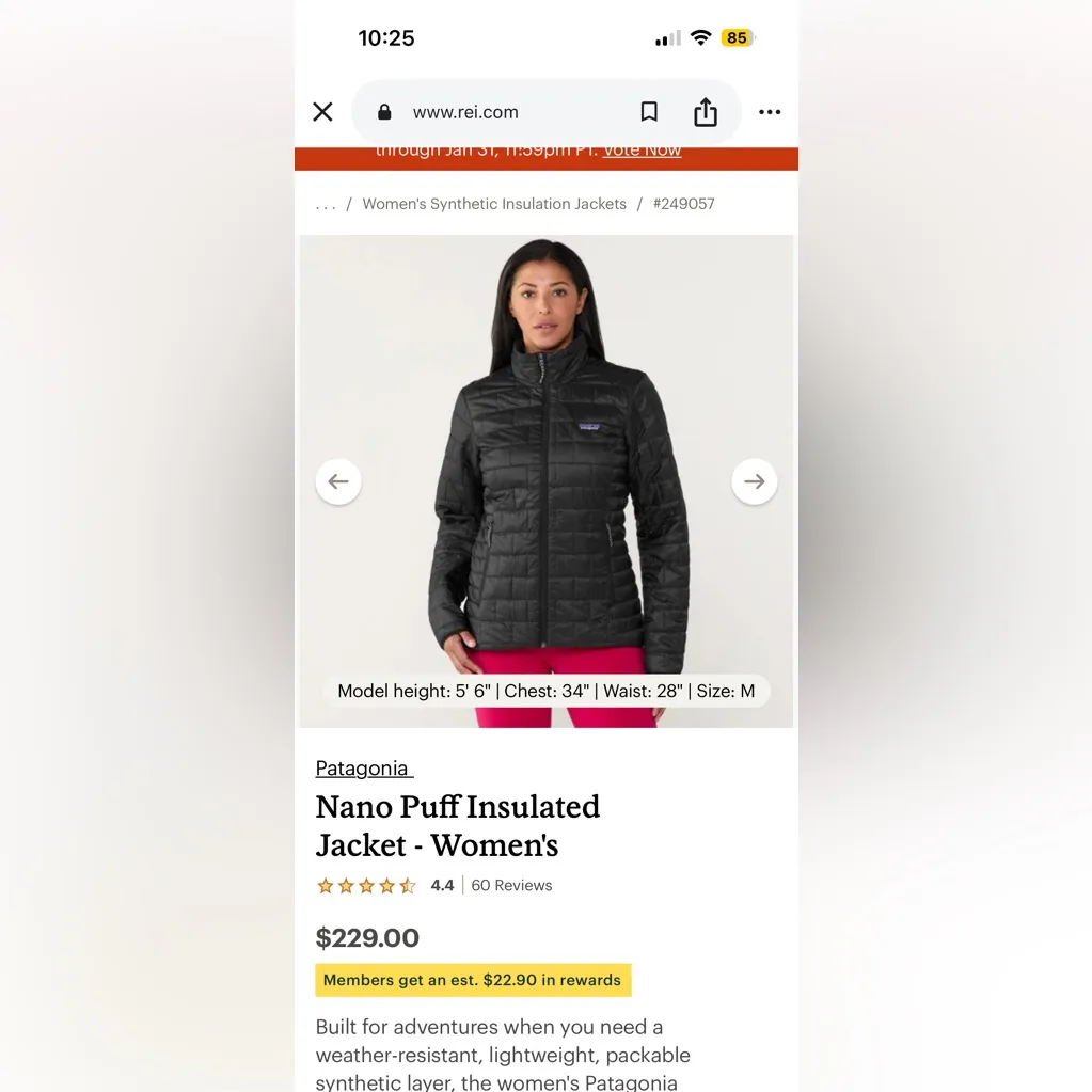 Women's Patagonia Nano Puff Insulated Jacket - Image 5