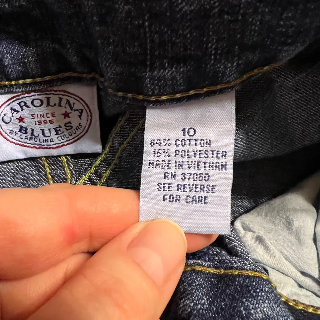 Carolina blue denim shorts ❤️ Size 10 - Image 2