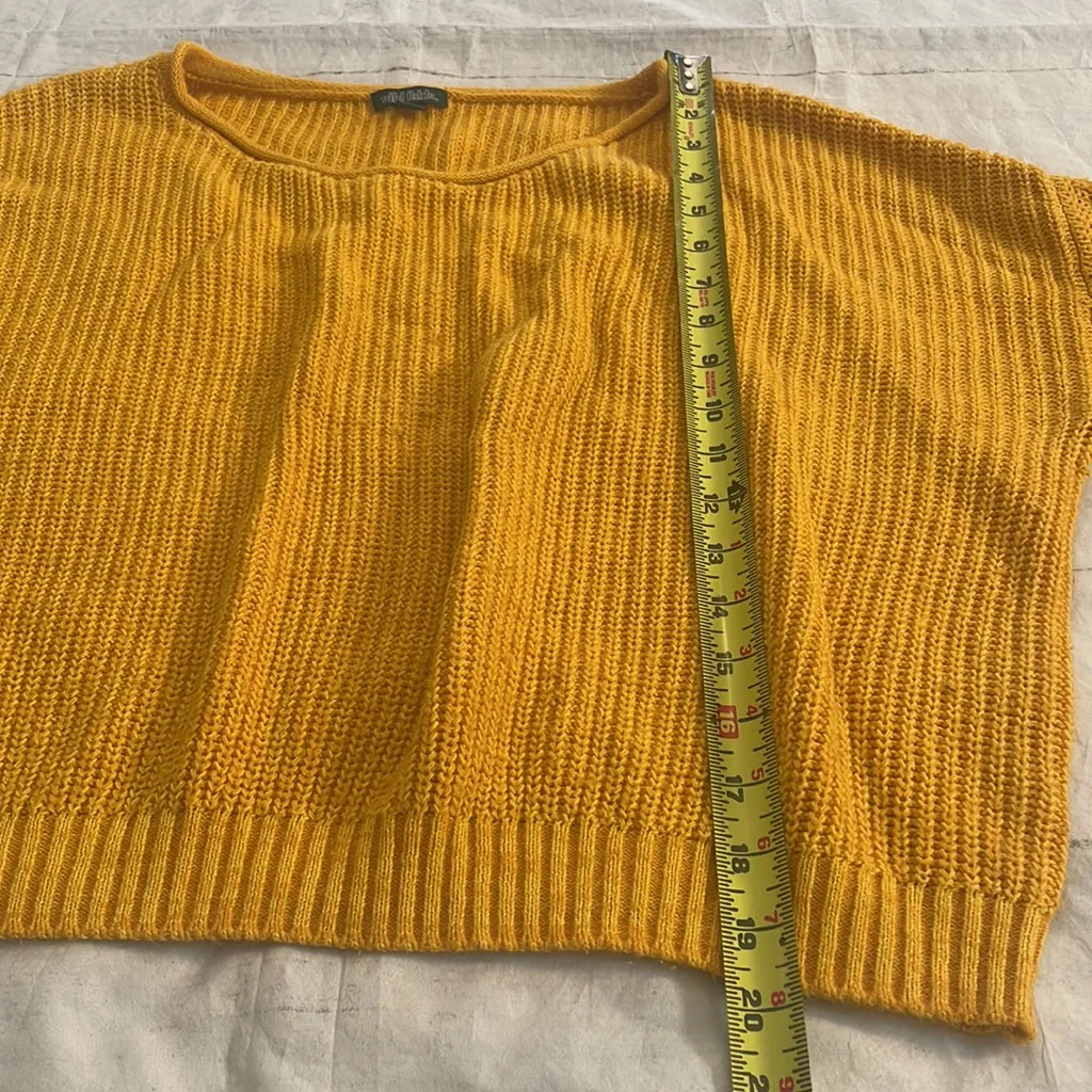 Wild Fable Mustard Yellow Sweater - Image 4