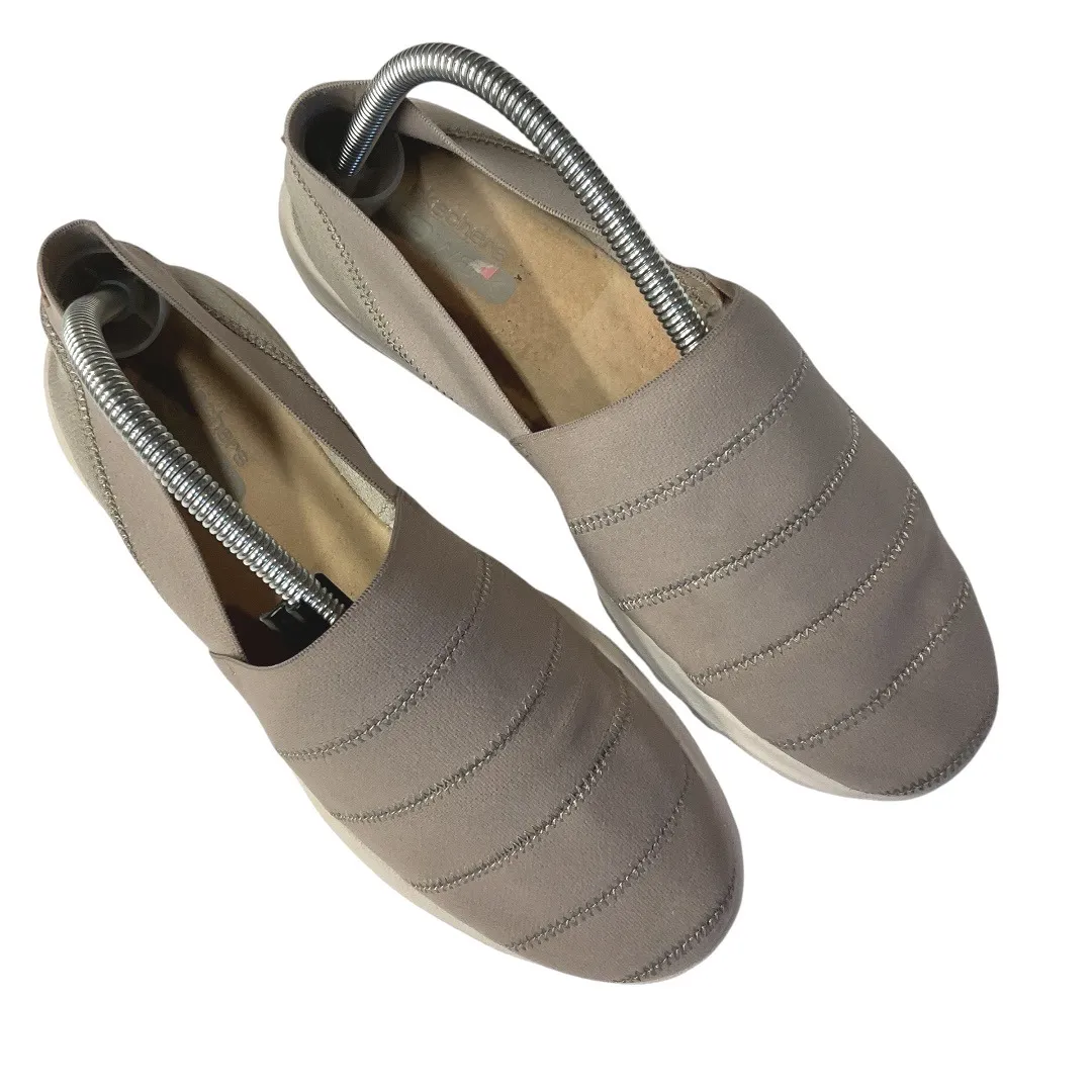 Skechers GOwalk Travel‎ Gracious Joy Size W9 Taupe Slip On Comfort - Image 2