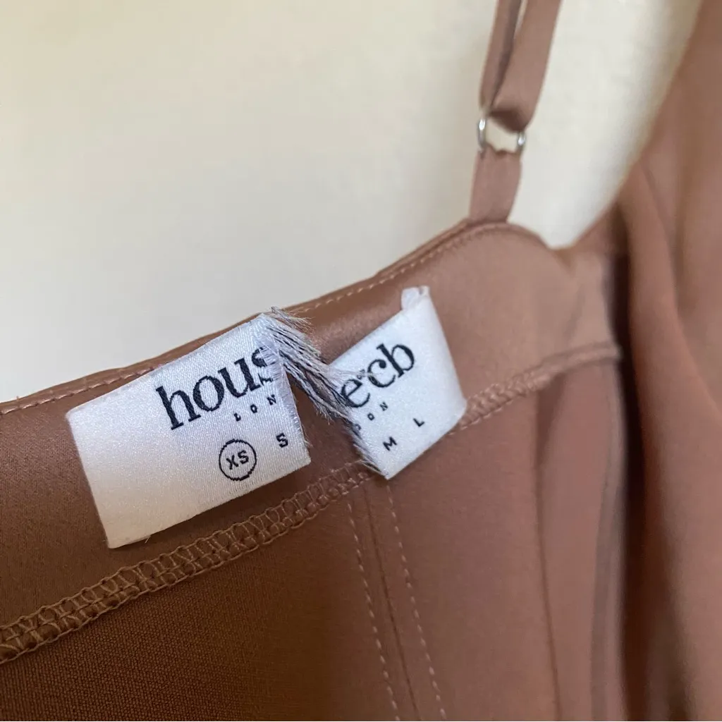 House Of CB Bianca Dress in Mocha size XS‎ NWOT - Image 9