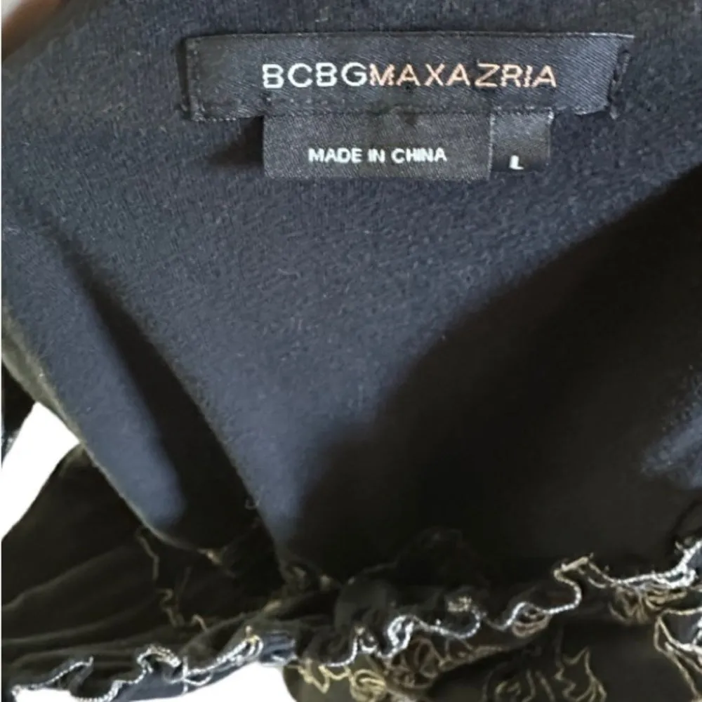 BCBGMAXAZRIA Black Dress - Image 29