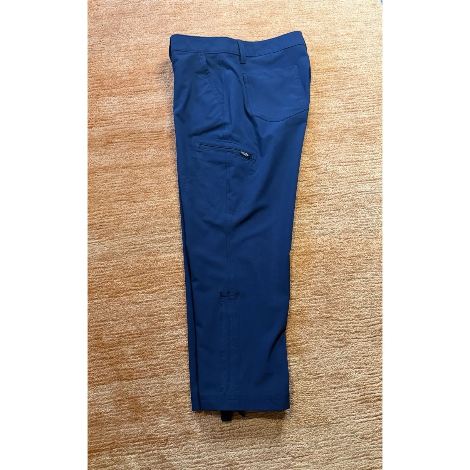 Eddie Bauer Blue Stretch Ripstop Crop Pants Women’s Size 12 - Image 9