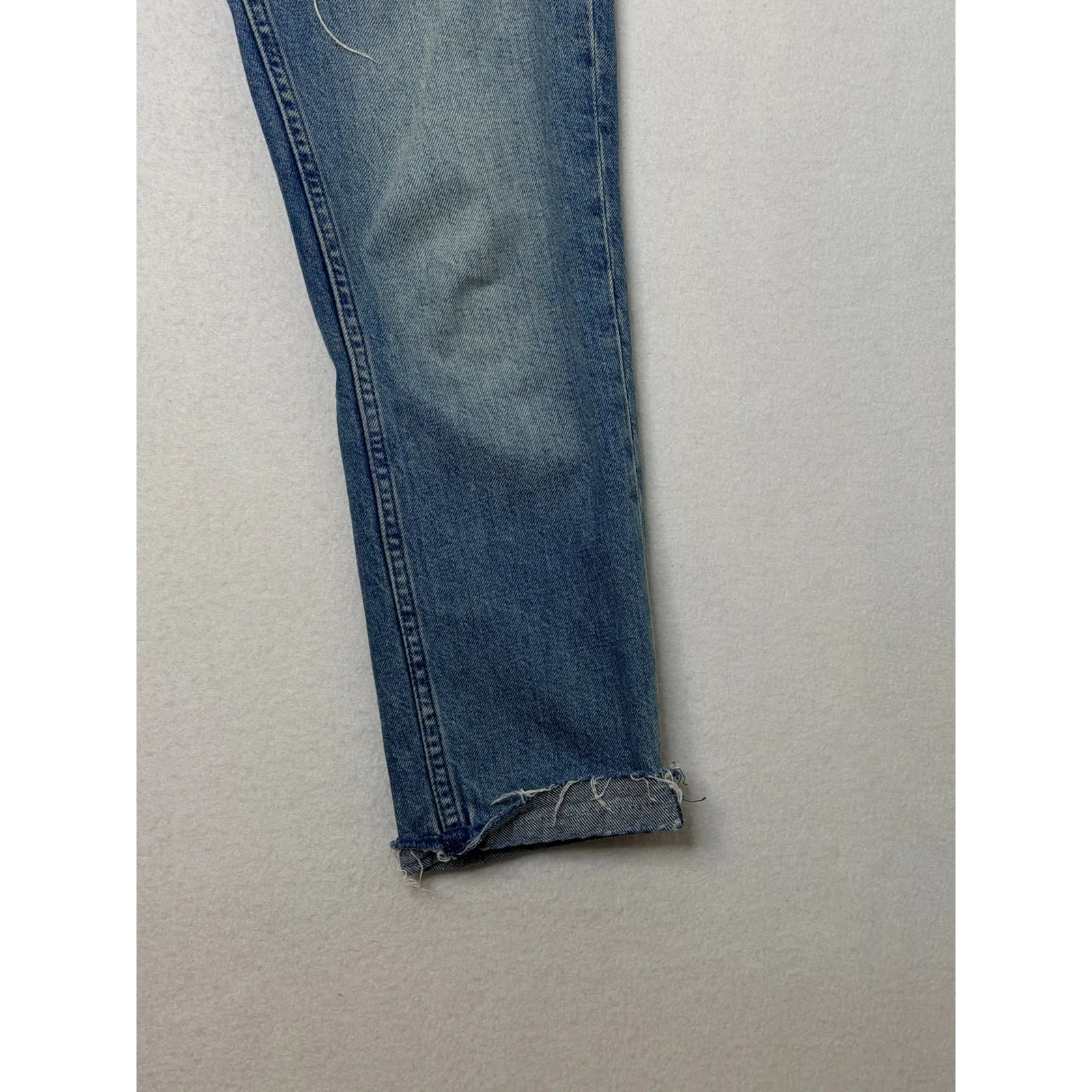 Abercrombie & Fitch Annie High Rise Girlfriend Jeans Sz 24/00 Floral Embroidery - Image 12