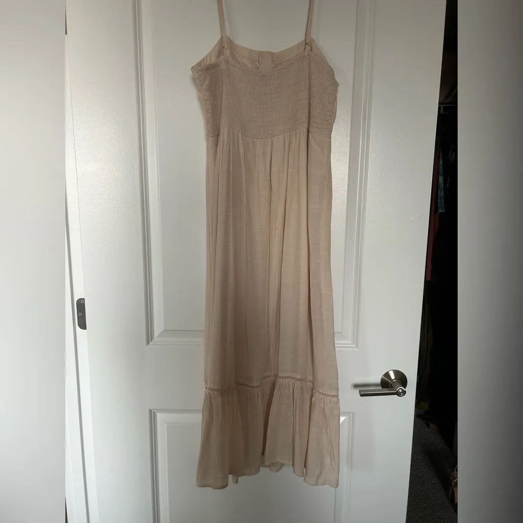 Love Tree Cream Maxi Dress - Image 8