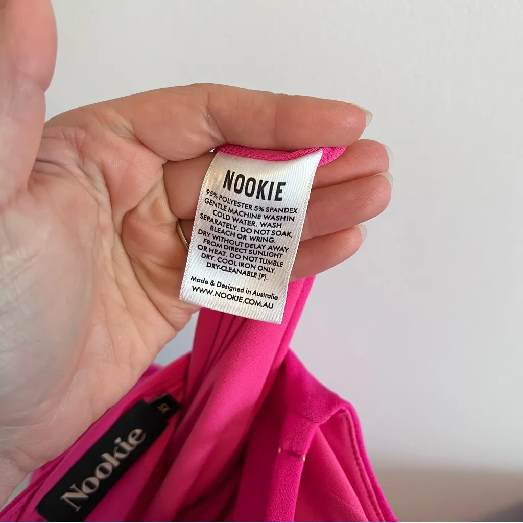 Nookie Bailey gown in‎ bright pink - Image 8