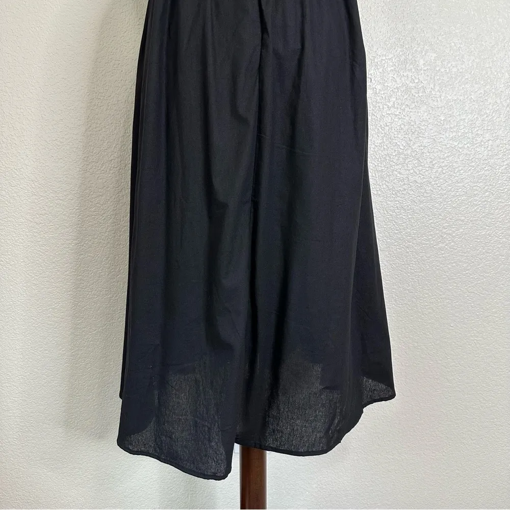 NWT Lumiere Linen Blend Black Ruffled Sleeves Tie - Image 11