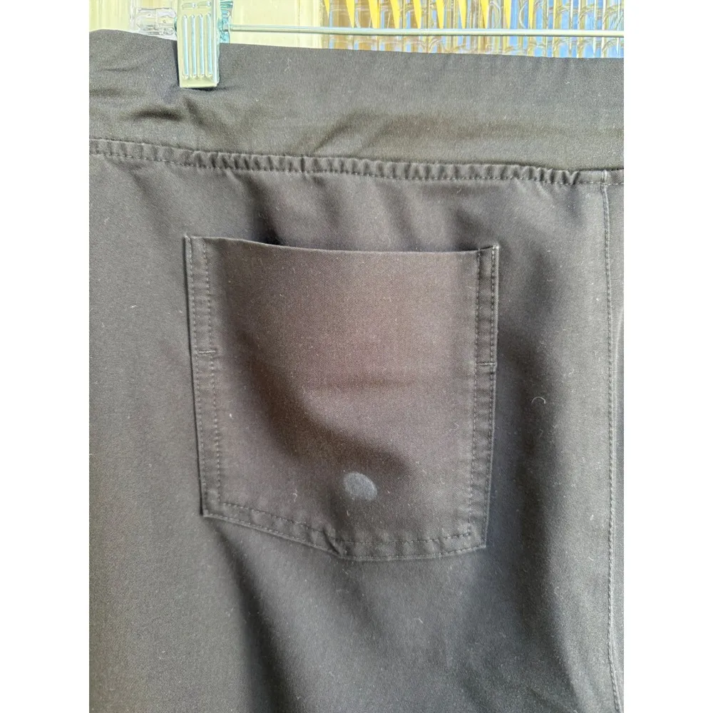 Figs Zamora Scrub Bottoms Jogger Pants Healthcare Black Size Medium - Image 4