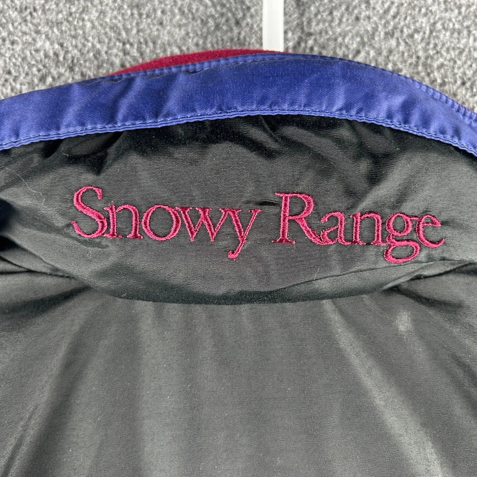 Vintage‎ 90's Columbia Women's Snowy Range Windbreaker Jacket Purple Black Small - Image 13