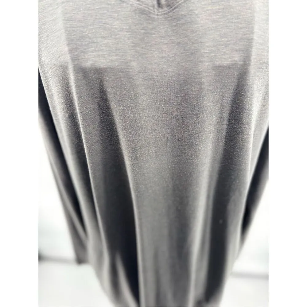 Duluth Trading Company Women's Dry and Mighty Hoodie Tunic Gray Size Medium - Image 6