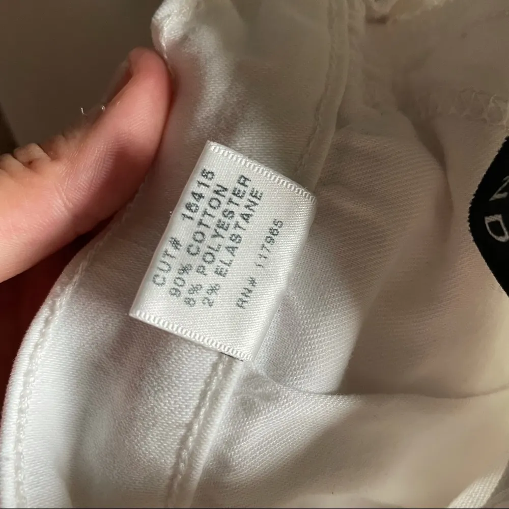 J Brand White Denim Jean - Image 5