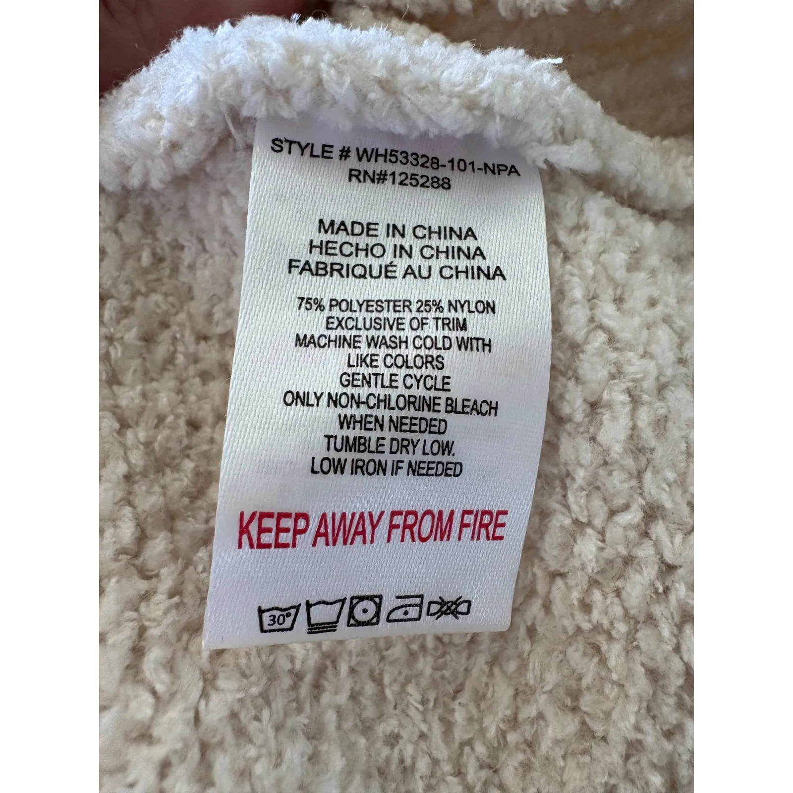 Rae Dunn Warm Wishes Mug Sweater Women's L Cozy Christmas Holiday Winter Knit‎ - Image 5