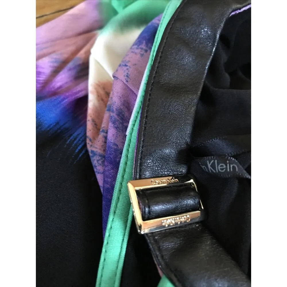 Calvin Klein Dress GRx Grass Combo Size Small NWT - Image 5