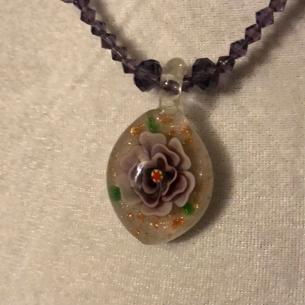 Two Lovely Purple Necklaces Great Gifts - Image 3