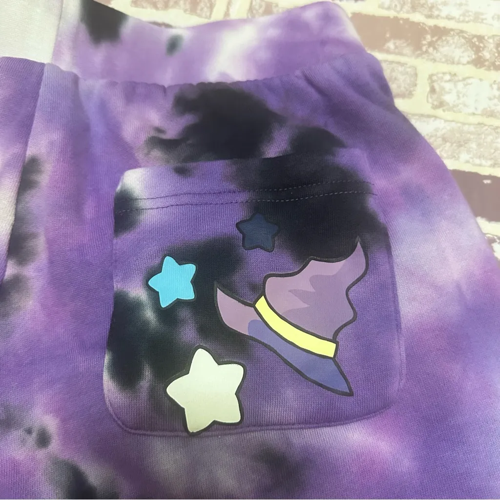 Hello Kitty Women’s Purple Tie-Dye  Joggers size S - Image 15