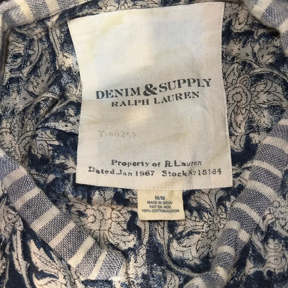 Adorable Ralph Lauren Denim & Supply Cotton Jacket! Size M - Image 6