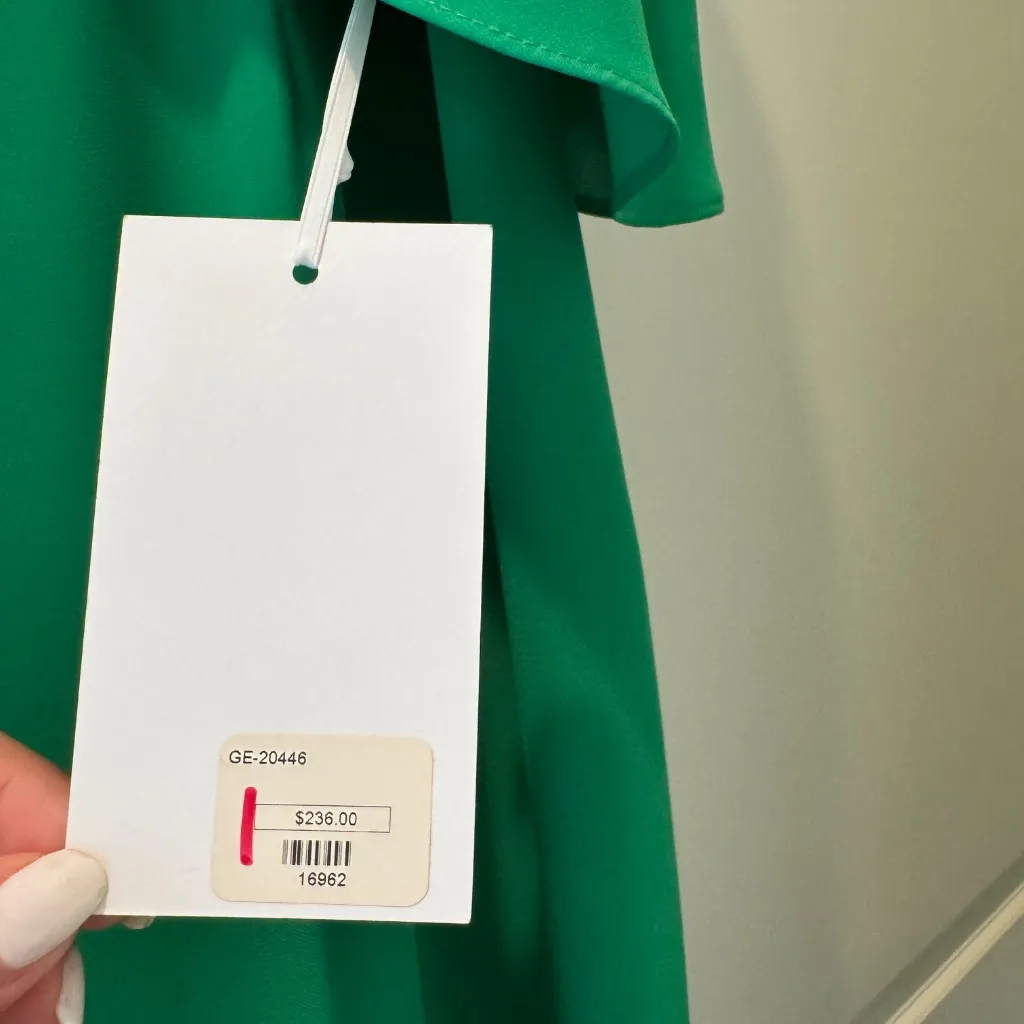 NWT Amanda Uprichard Topanga Maxi Dress in Jungle - Image 4