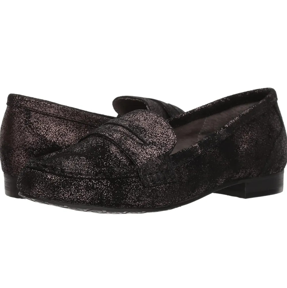 Volatile Lucienne Loafer Black Brown Shimmer 8.5 - Image 3