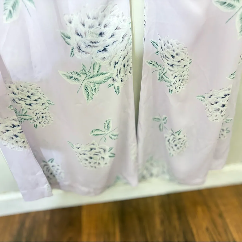 Show Me Your Mumu Jackson Lilac  Floral Jumpsuit Revolve Size XL - Image 5