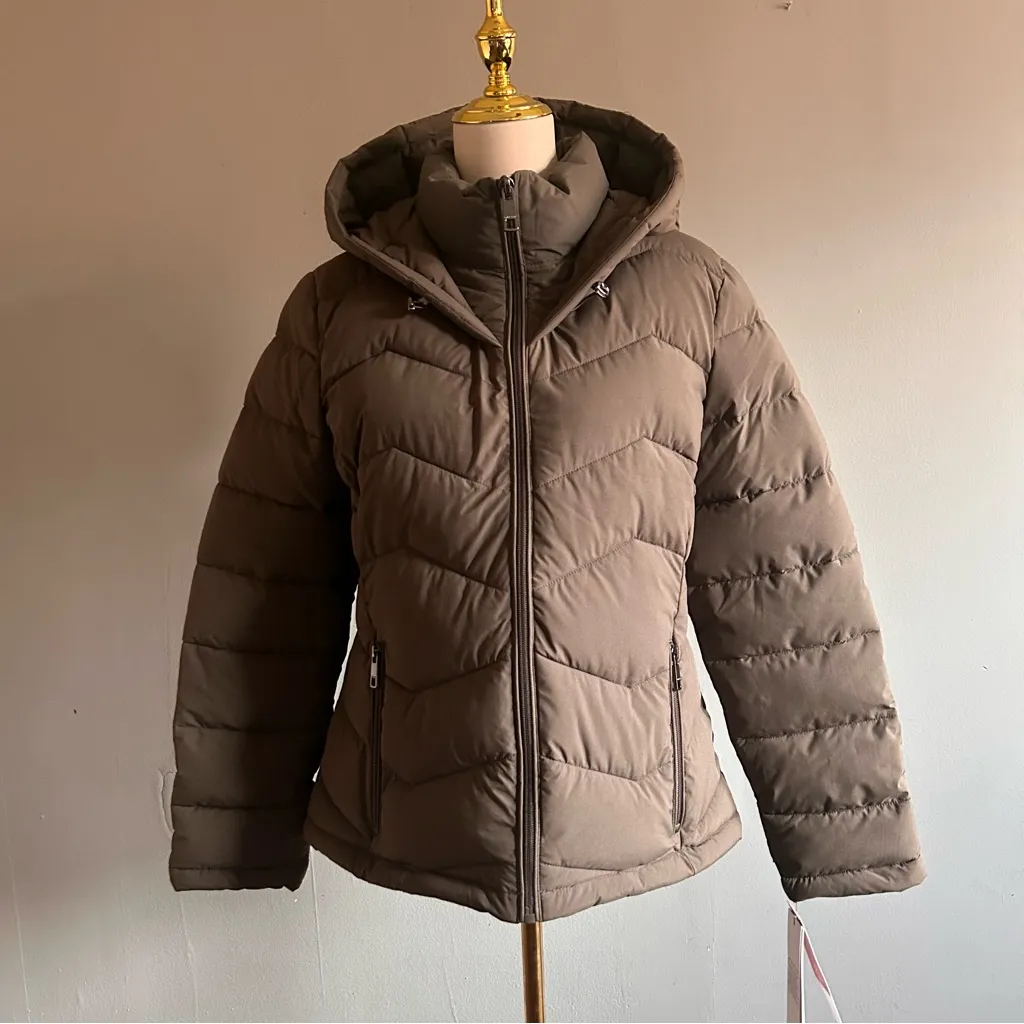 NWT Calvin Klein Puffer Jacket | Size: L | Green | MSRP: $160 - Image 4