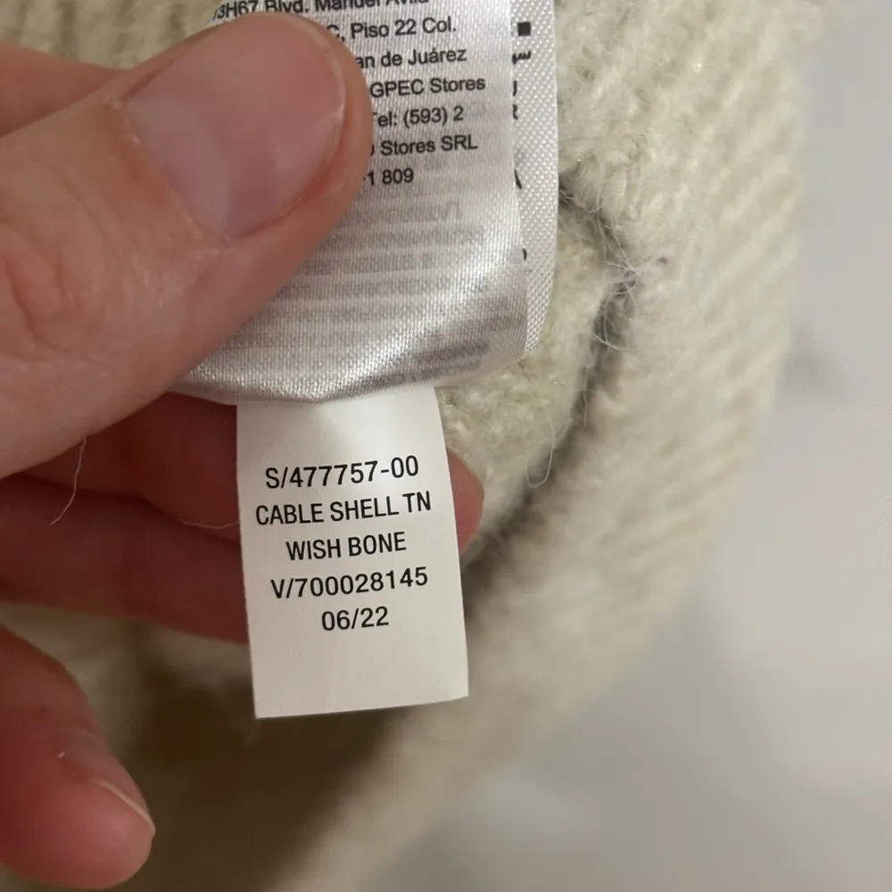 NWT Old Navy Sleeveless Cropped Cozy Plush-Yarn Cable-Knit Turtleneck Sweater L - Image 9