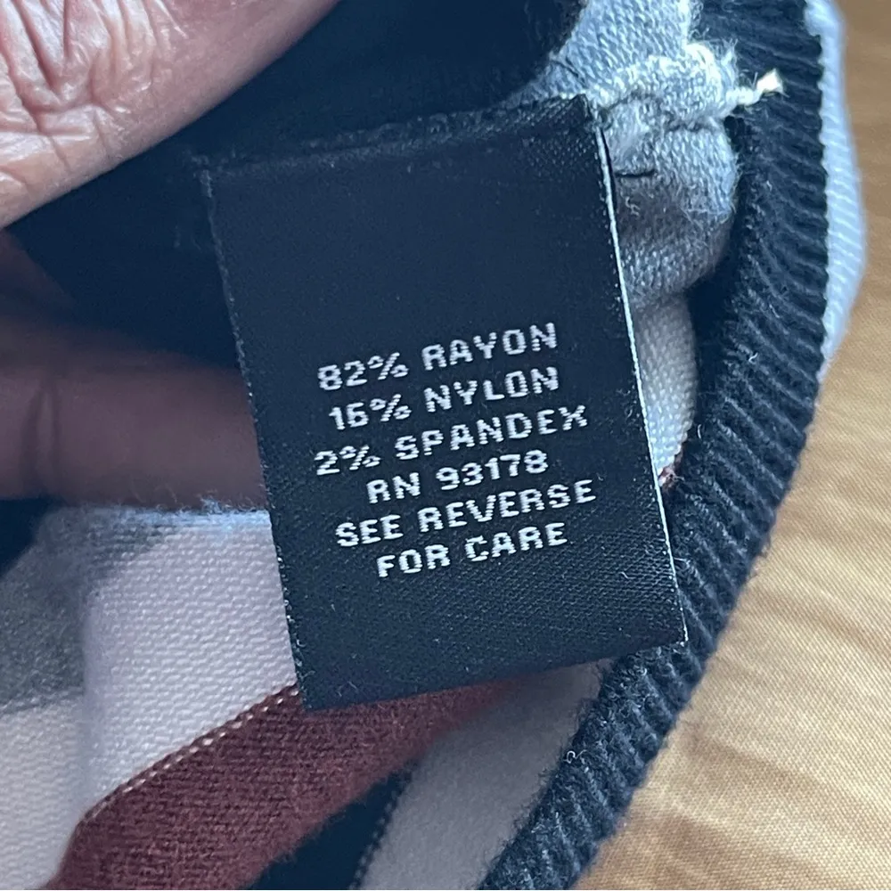 PREMISE | Striped 3/4 Sleeve Sweater Sz S - Image 7