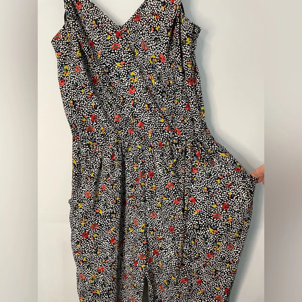 Greylin‎ Floral Print Jumpsuit | size medium - Image 4