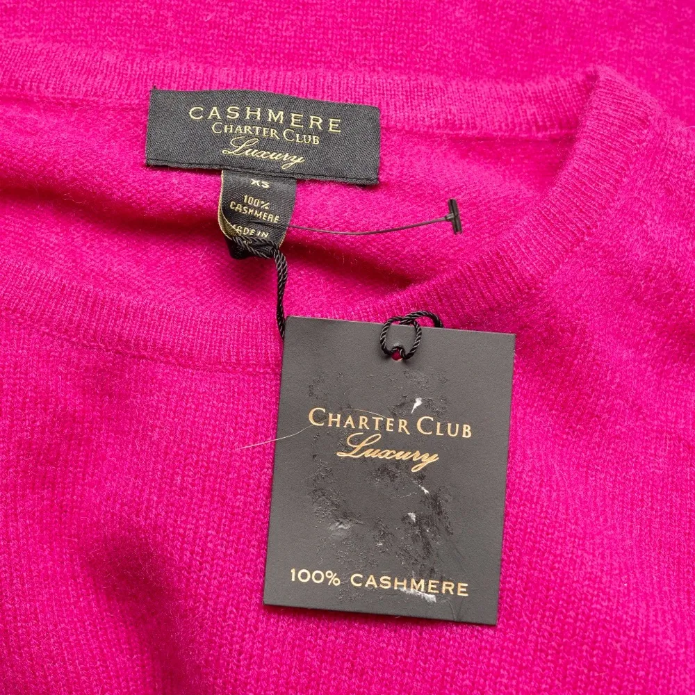 Charter Club. 100% Cashmere Crewneck Sweater. - Image 7
