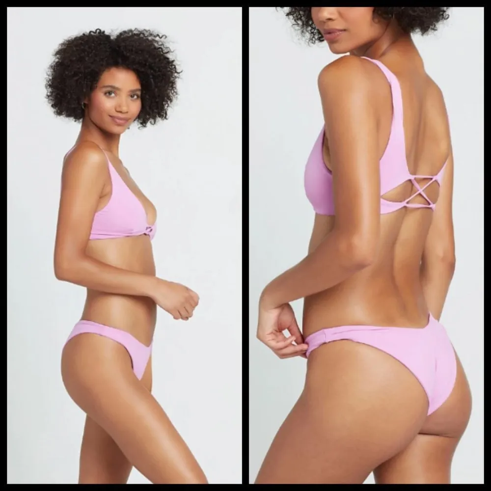 💕LSPACE💕 Ribbed Bikini Set ~ Rosebud Pink S NWT - Image 10
