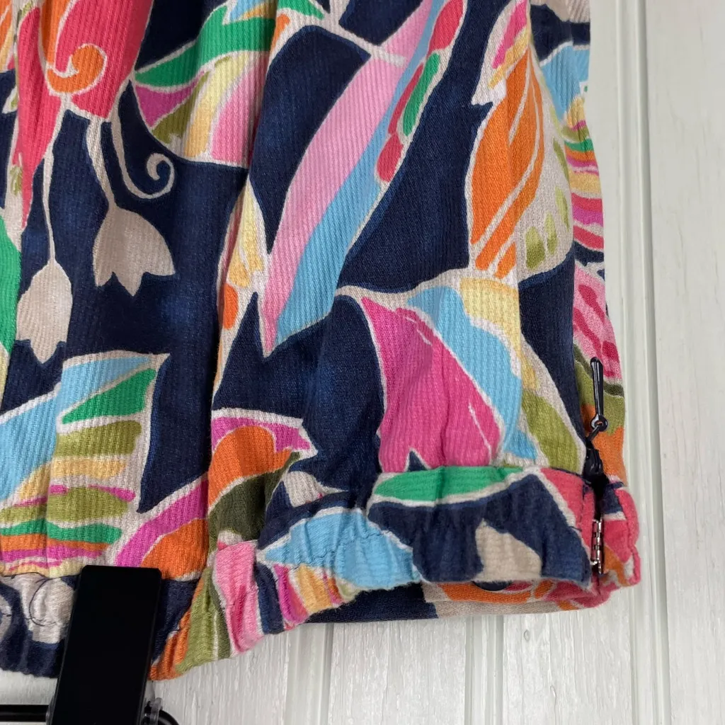 Talbots Woman Multicolor Printed Corduroy Maxi Skirt Plus Size 22W Artsy Boho - Image 4