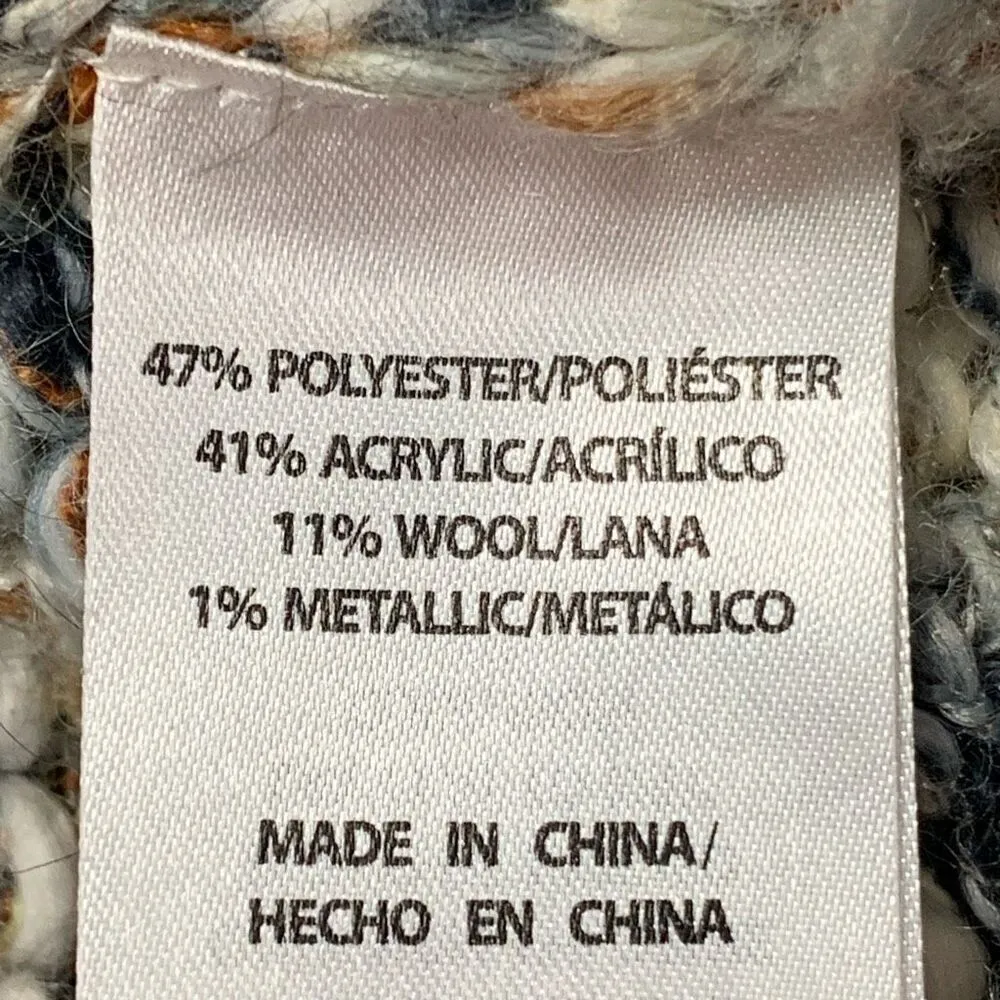 Idyllwind Miranda Lambert Multicolor Oatmeal Neutral Knit Pullover Vneck Sweater - Image 9