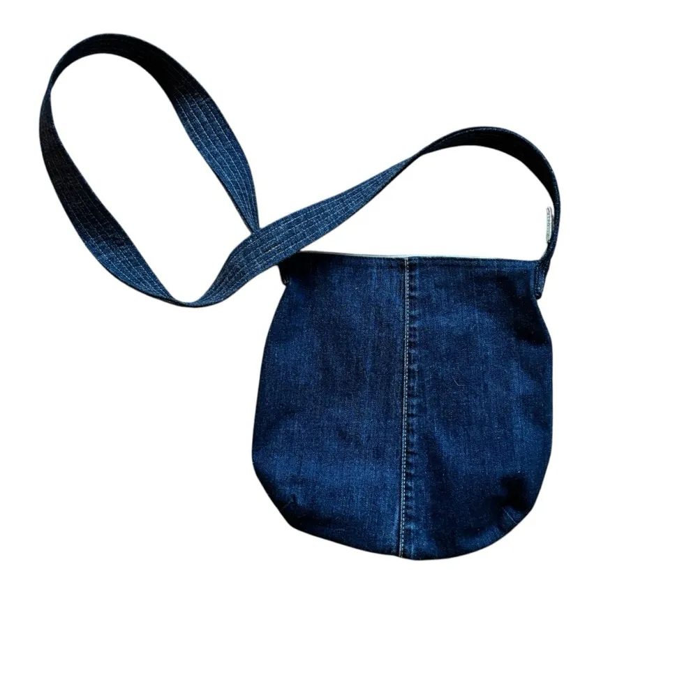 Y2K Calvin Klein Denim Shoulder/Crossbody Bag Blue Jean Pocket Pockets Handmade - Image 3