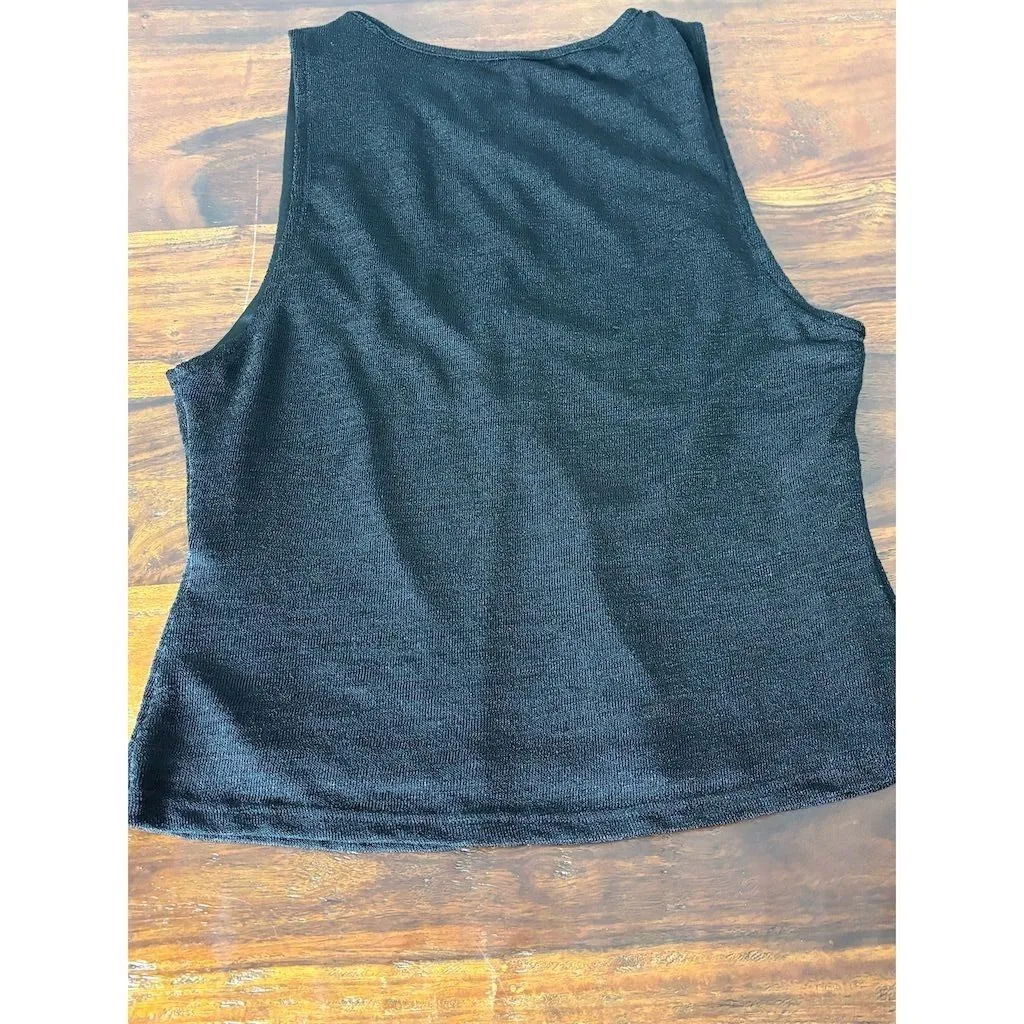 Princess‎ Polly Women's Black Sleeveless Tank Top Size 8 Casual Summer - Image 4