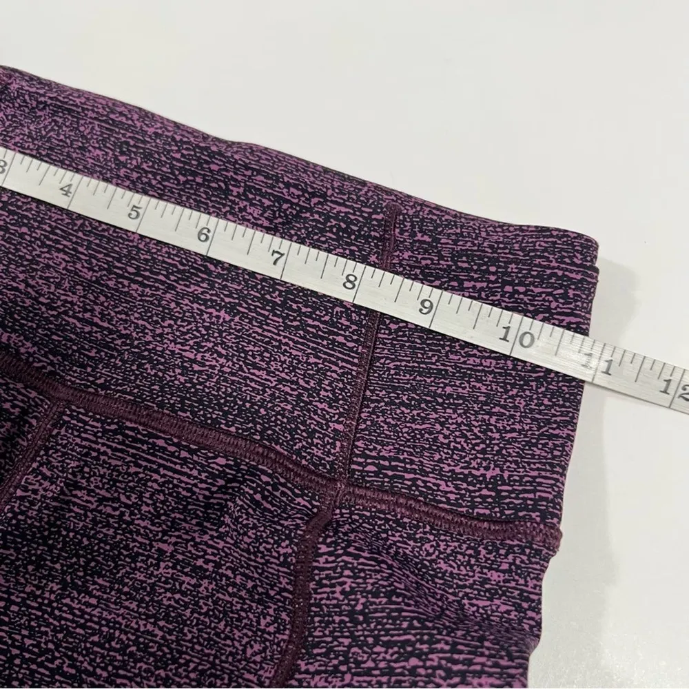 Lululemon Fast & Free 7/8 Tight II Nulux Salt Dark Mystic Black - Image 9