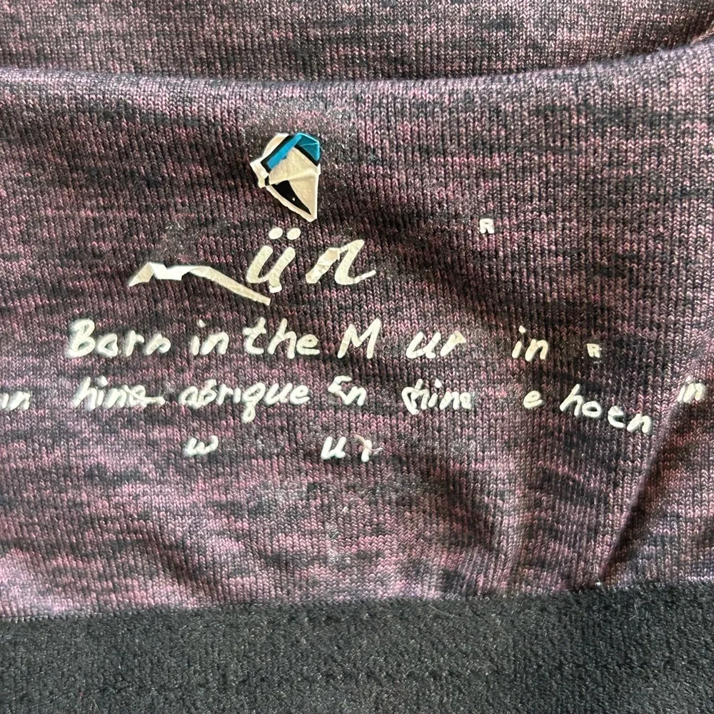 Kuhl size L heathered purple fit and flare empire waist active dress w/ cutout - Image 13